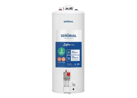 TERMOTANQUE SEÑORIAL 85 LTS MULTIGAS LINEA ZAFIRO