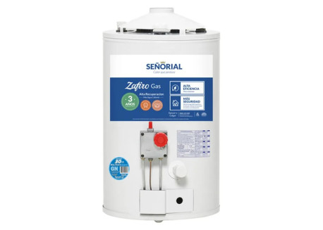 TERMOTANQUE SEÑORIAL 30 L. MULTIGAS AR LINEA ZAFIRO