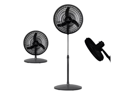 VENTILADOR WHITENBLACK 3EN1 18" 75W PLAST NEGRO WBVPWB18K