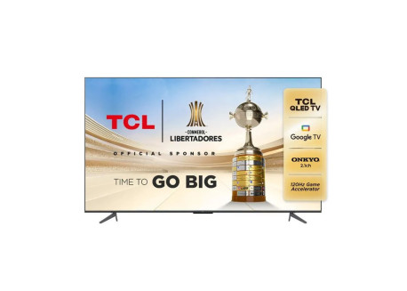 TV LED 65" TCL QLED 65C655 UHD GOOGLE TV-RV