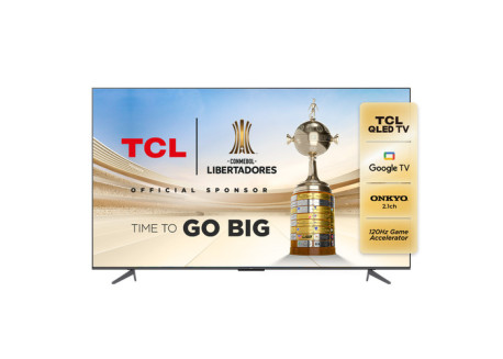 TV LED 75" TCL QLED 75C655 UHD GOOGLE TV-RV